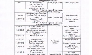 Хүүхдийн баярын нэгдсэн хөтөлбөр